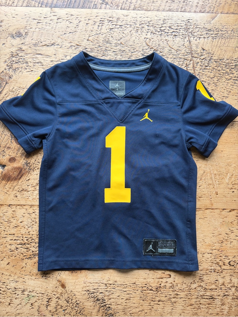 Jordan Michigan Football Jersey